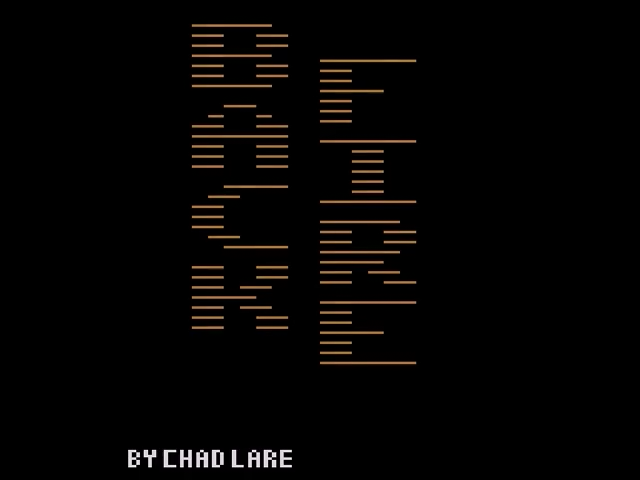 Backfire (Homebrew) — Title screen